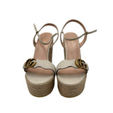 Gucci Mystic White Lifford Sandals Women's Size 42 = US 12