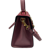 Dolce & Gabbana Iguana Embossed Crystal Satchel