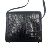 Versace Leather Embossed Bag