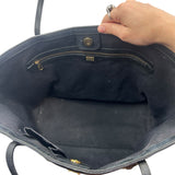 AS IS Dolce & Gabbana Canvas & Leather Floral Tote