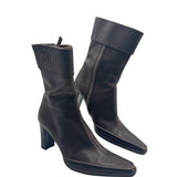 AS IS Vintage Chanel Pointed Toe Boots Women's Size 36 ~ US 6