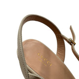 Gucci Mystic White Lifford Sandals Women's Size 42 = US 12