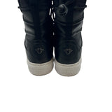 Christian Dior Black Resille Winter Solar Boots Size 37 = US 7 Women's Shoe