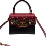 Dolce & Gabbana Iguana Embossed Crystal Satchel