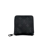 Louis Vuitton Zippy Compact Monogram Eclipse Noir Wallet