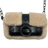Zadig & Voltaire Black and Beige Kate Wallet