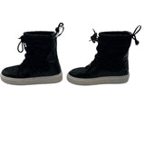 Christian Dior Black Resille Winter Solar Boots Size 37 = US 7 Women's Shoe