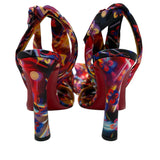 Christian Louboutin Crosse du Desert 100mm Sandal Size Women's 37 US 7