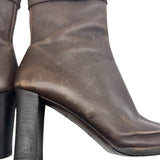 AS IS Vintage Chanel Pointed Toe Boots Women's Size 36 ~ US 6