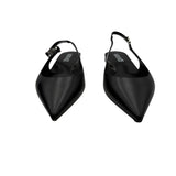 Versace Pointed Medusa Slingback Flats Women's 39 US 9