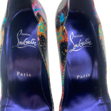 Christian Louboutin Hot Chick 100 Patent Starlight Heels Women's Size 36 = US 6