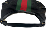 Gucci Horsebit Web Large Hobo Shoulder Bag