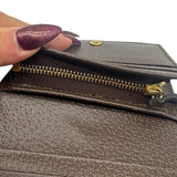 Gucci Supreme Monogram Bengal Bi-Fold Women's Wallet