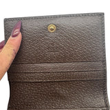 Gucci Supreme Monogram Bengal Bi-Fold Women's Wallet