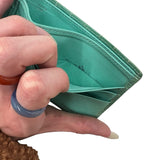 As is - Tiffany & Co. Aqua Men's Alligator Wallets