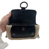 Zadig & Voltaire Black and Beige Kate Wallet