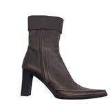 AS IS Vintage Chanel Pointed Toe Boots Women's Size 36 ~ US 6