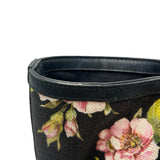 AS IS Dolce & Gabbana Canvas & Leather Floral Tote