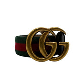 Gucci GG Web Belt Size 40 Men's