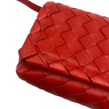 Bottega Veneta Nappa Intrecciato Flap Mini Crossbody