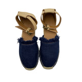 See By Chloe Glyn Flat Espadrille Sandal Women's Size 39 = US 8.5