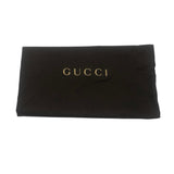 Gucci Maxime Crystal Icon Peep Toe Heeled Mule Women's 38.5 = US 8.5