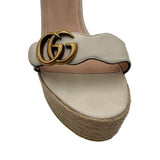 Gucci Mystic White Lifford Sandals Women's Size 42 = US 12