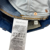 Gucci Cherry Denim Cutoff Shorts Size Women's XS