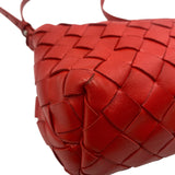 Bottega Veneta Nappa Intrecciato Flap Mini Crossbody