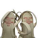 Valentino Atelier 03 Rose Edition Wedges Size 40=US Size 10