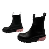 Gucci Chelsea Leather Ankle Boots Size Women's 37