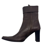 AS IS Vintage Chanel Pointed Toe Boots Women's Size 36 ~ US 6