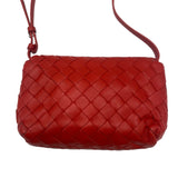 Bottega Veneta Nappa Intrecciato Flap Mini Crossbody