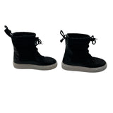 Christian Dior Black Resille Winter Solar Boots Size 37 = US 7 Women's Shoe