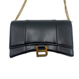 Balenciaga Hourglass Wallet On Chain