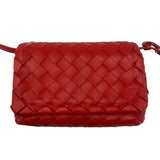 Bottega Veneta Nappa Intrecciato Flap Mini Crossbody
