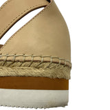 See By Chloe Glyn Flat Espadrille Sandal Women's Size 39 = US 8.5