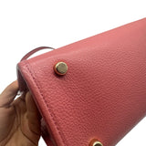 Coach Pink Canvas Dempsey 22 Tote Purse