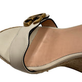 Gucci Mystic White Lifford Sandals Women's Size 42 = US 12