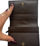 Gucci Supreme Monogram Bengal Bi-Fold Women's Wallet