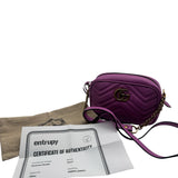 Gucci Lilac Mini Monogram Leather Purse