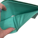 As is - Tiffany & Co. Aqua Men's Alligator Wallets