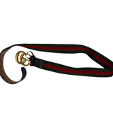 Gucci GG Web Belt Size 40 Men's