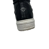 Christian Dior Black Resille Winter Solar Boots Size 37 = US 7 Women's Shoe