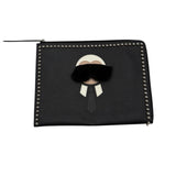 Fendi Karlito Studded Clutch