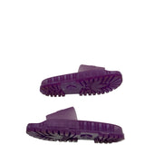 Gucci x Adidas Rubber Logo Platform Sandals Women's Size 36 = US 6