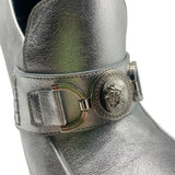 Versace Medusa Leather Metallic Platform Women's Size 39 = US 9