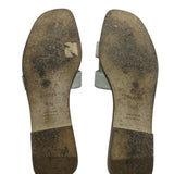 AS IS Hermes Oran Sandals Women's Size 40.5 = US 10.5