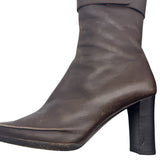 AS IS Vintage Chanel Pointed Toe Boots Women's Size 36 ~ US 6