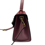 Dolce & Gabbana Iguana Embossed Crystal Satchel